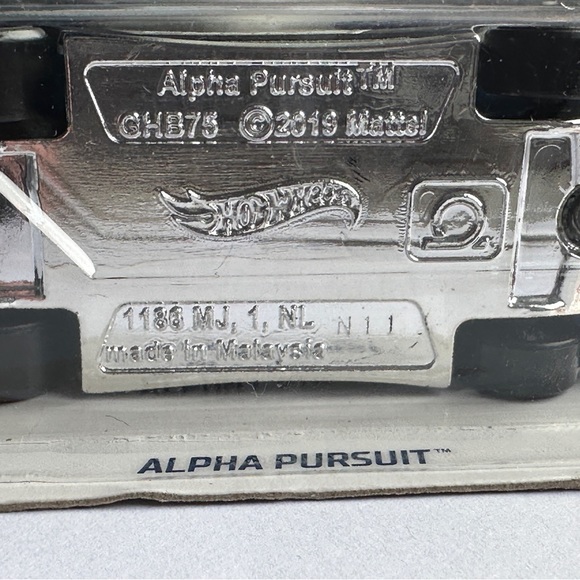 2019 Hot Wheels Police Car ALPHA PURSUIT HW Rescue 206/250 - Picture 8 of 11